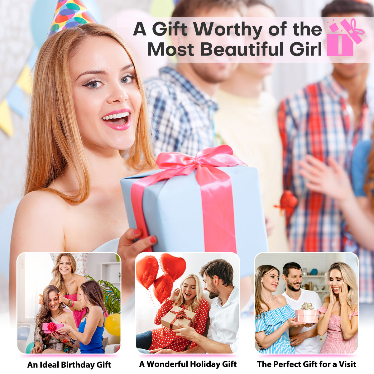 Elegant Crystal-Studded UV/LED Nail Lamp L14