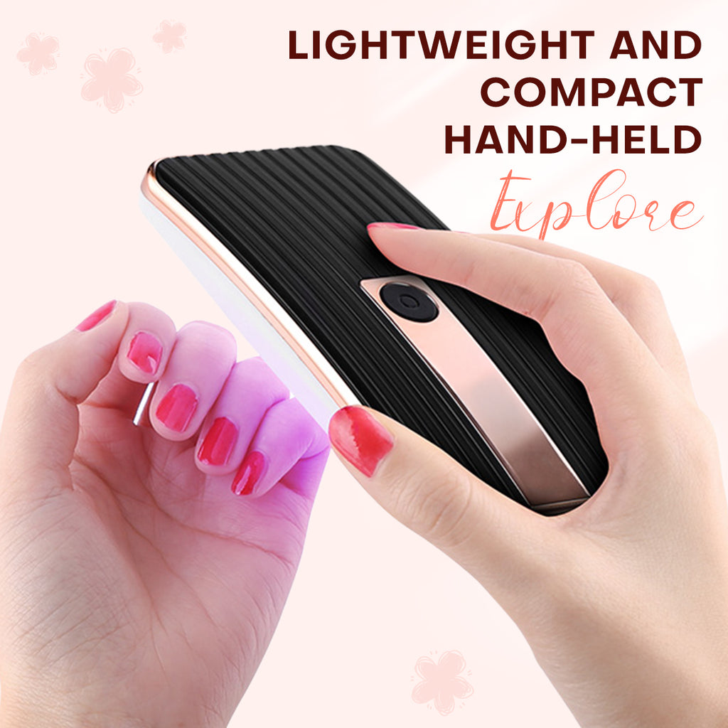 Slim Foldable UV LED  Nail Lamp: Space-Saving Design MINI6