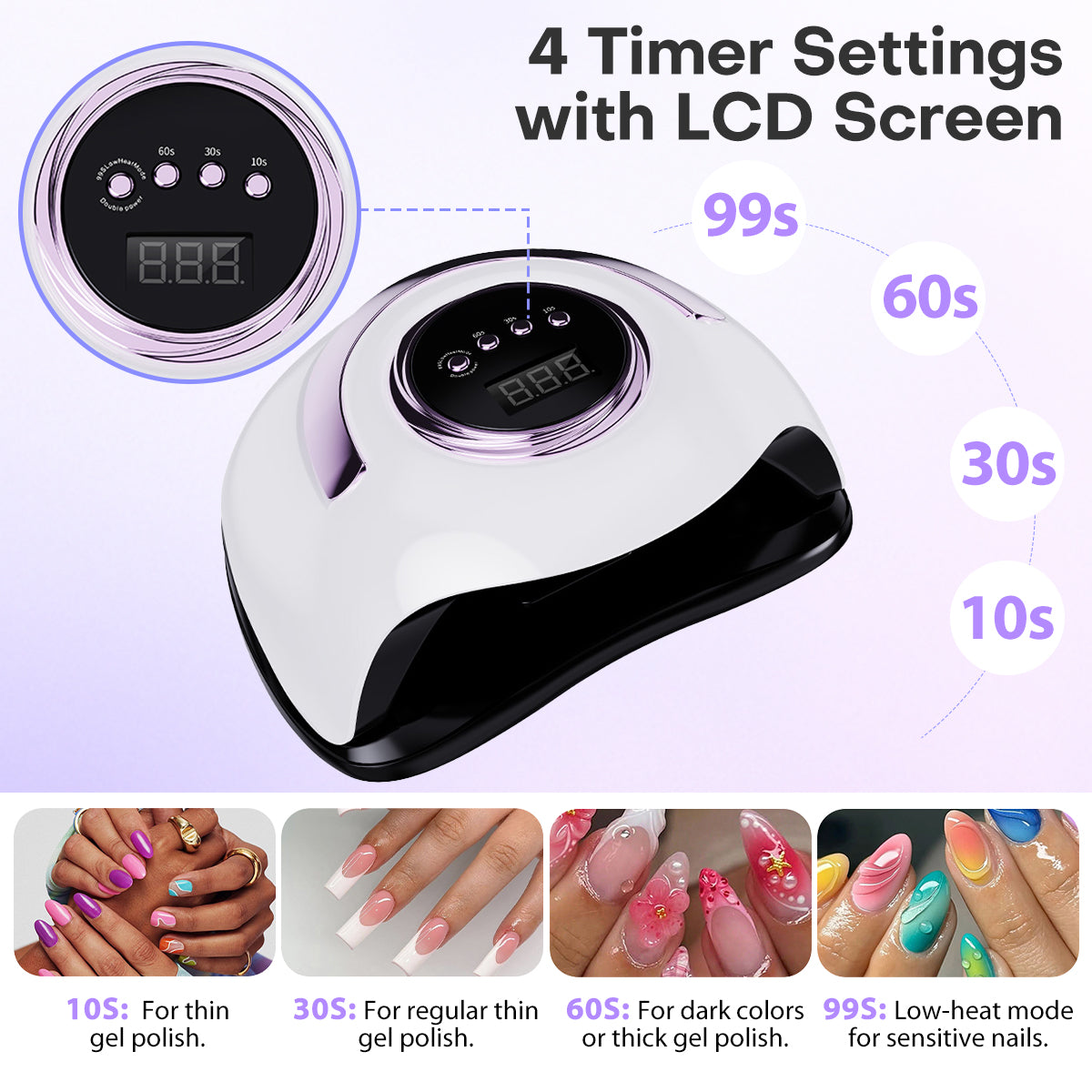 Salon Professional LED/UV Nail Lamp Dryer L2