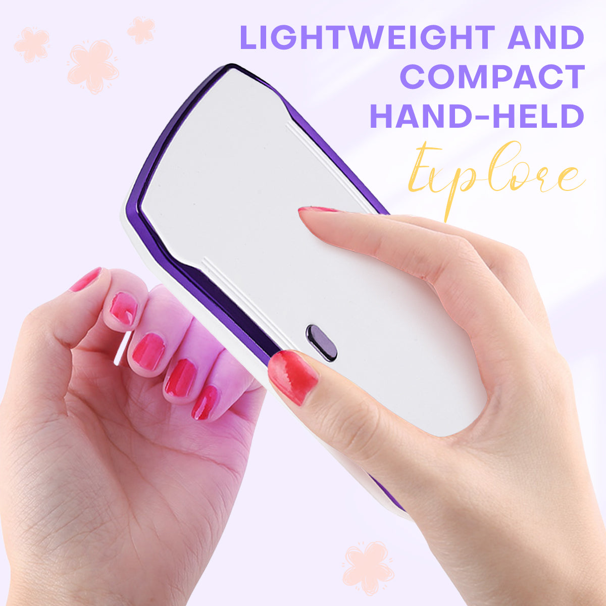 Slim Foldable UV LED  Nail Lamp: Space-Saving Design MINI10