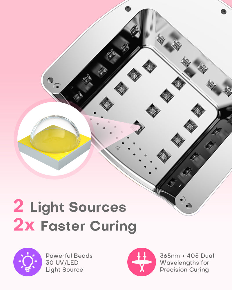 Wireless Rechargeable Nail Lamp with Handle L16