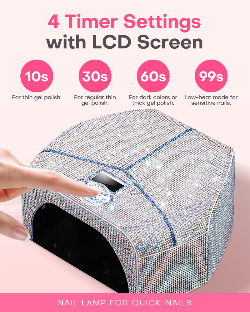 Pro Intelligent Nail Lamp: Auto Sensor + Timing Function L7