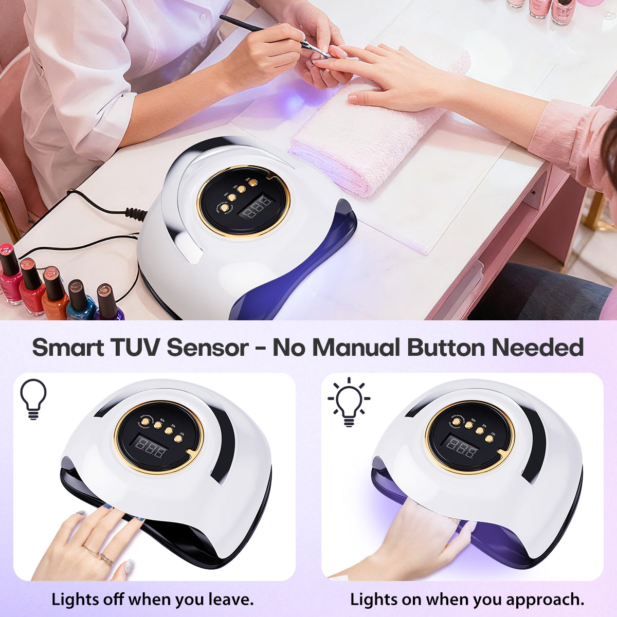Salon Professional LED/UV Nail Lamp Dryer L1