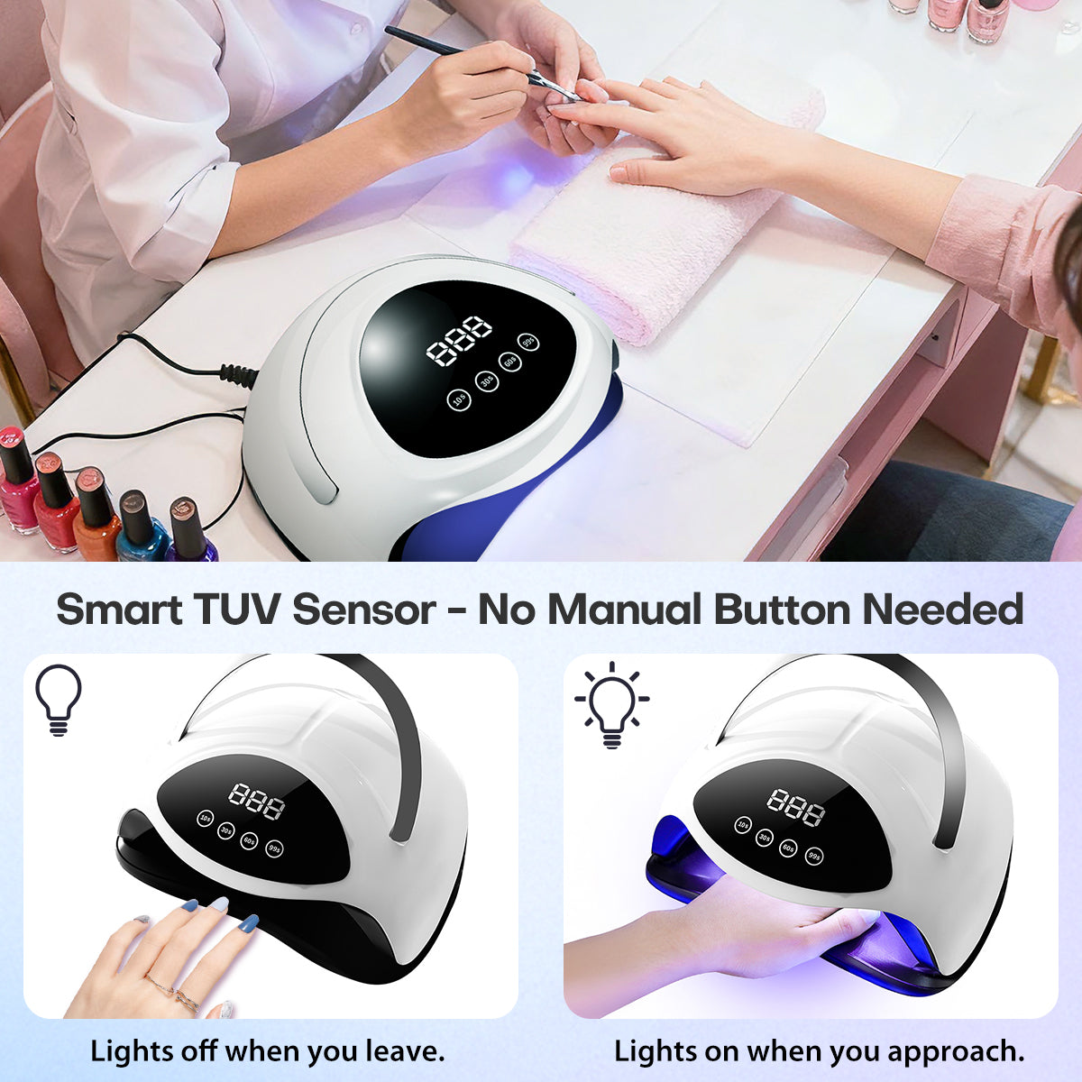 Salon Professional LED/UV Nail Lamp Dryer L5
