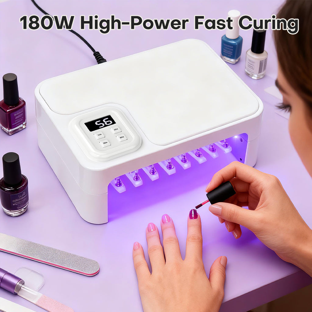 Foldable Nail Lamp with Detachable Rest L10