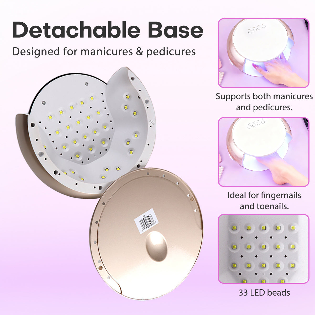 Salon Professional LED/UV Nail Lamp Dryer S3