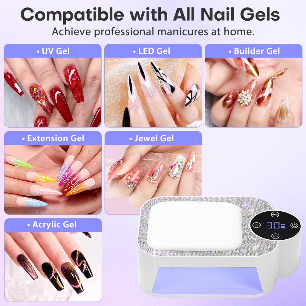 Rechargeable Cordless UV/LED Nail Lamp SUN22