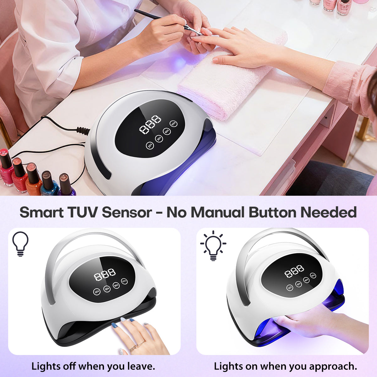 Salon Professional LED/UV Nail Lamp Dryer L4