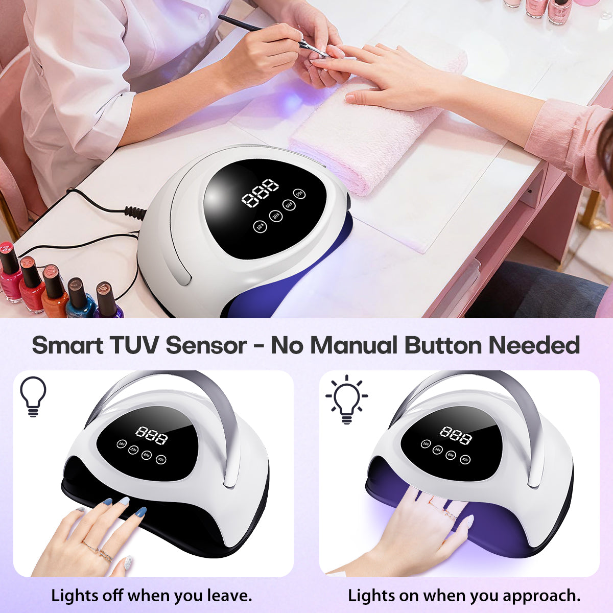 Salon Professional LED/UV Nail Lamp Dryer L3