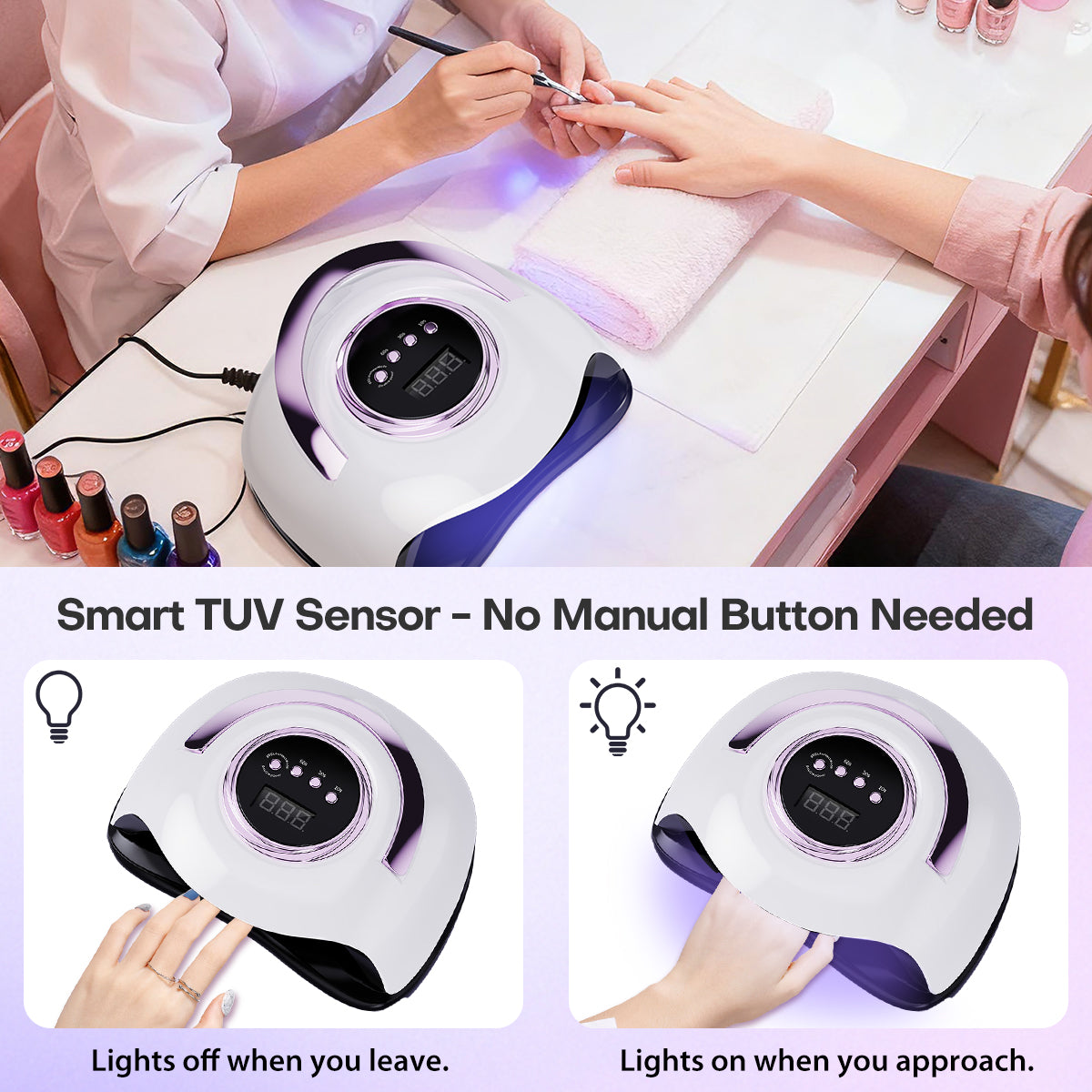Salon Professional LED/UV Nail Lamp Dryer L2